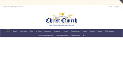 Desktop Screenshot of gatheringofchrist.org
